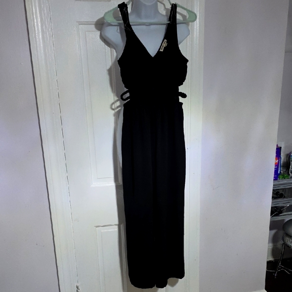 Inspired Hearts Black Maxi Jumper